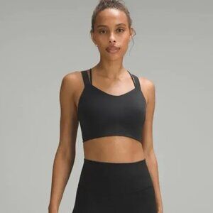 LULULEMON | Like a Cloud Longline Bra Light Support | D/ DD Cup Size 8 - Purple